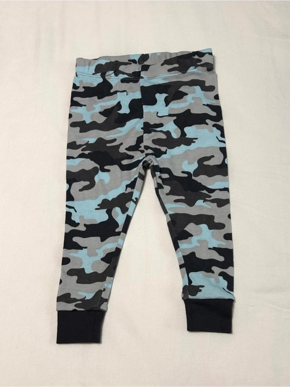 12 month Carter's 3 pieces! Blue Dinosaur Camo, Fleece Penguin and Acorn Sleeper